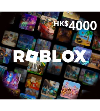 Roblox Game eCard HKD 4000 HK Key 